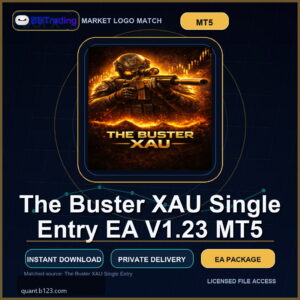 The Buster XAU Single Entry EA V1.23 MT5 MT5 Expert Advisor cover