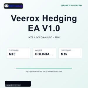 Veerox Hedging EA V1.0 MT5 Expert Advisor cover