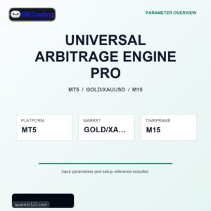 UNIVERSAL ARBITRAGE ENGINE PRO MT5 Expert Advisor cover