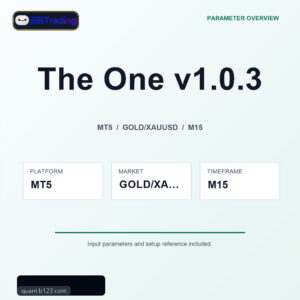 The One v1.0.3 MT5 Expert Advisor cover