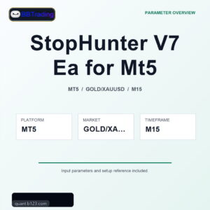 StopHunter V7 Ea for Mt5 MT5 Expert Advisor cover