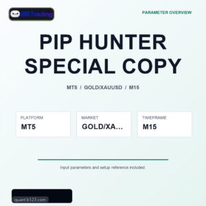 PIP HUNTER SPECIAL COPY MT5 Expert Advisor cover