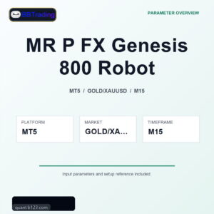 MR P FX Genesis 800 Robot MT5 Expert Advisor cover