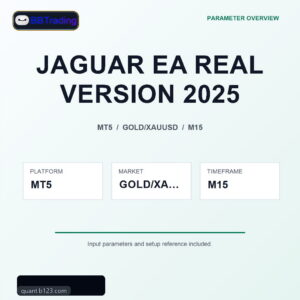JAGUAR EA REAL VERSION 2025 MT5 Expert Advisor cover