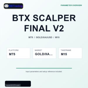 BTX SCALPER FINAL V2 MT5 Expert Advisor cover