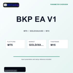 BKP EA V1 MT5 Expert Advisor cover
