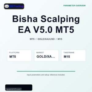 Bisha Scalping EA V5.0 MT5 MT5 Expert Advisor cover