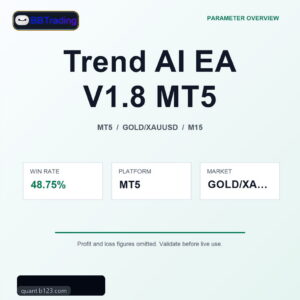 Trend AI EA V1.8 MT5 MT5 Expert Advisor cover