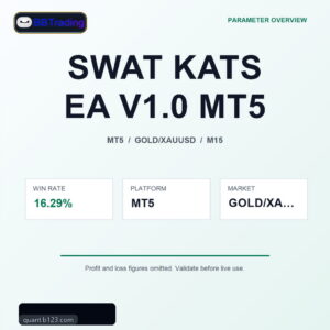 SWAT KATS EA V1.0 MT5 MT5 Expert Advisor cover