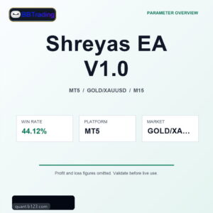 Shreyas EA V1.0 MT5 Expert Advisor cover