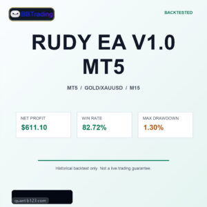 RUDY EA V1.0 MT5 MT5 Expert Advisor cover