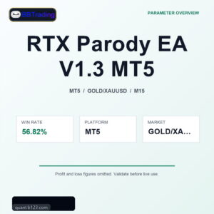 RTX Parody EA V1.3 MT5 MT5 Expert Advisor cover