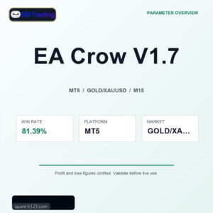 EA Crow V1.7 MT5 Expert Advisor cover