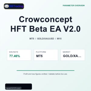 Crowconcept HFT Beta EA V2.0 MT5 Expert Advisor cover