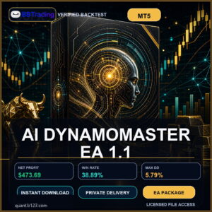 AI DYNAMOMASTER EA 1.1 MT5 Expert Advisor cover