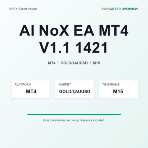 AI NoX EA MT4 V1.1 1421 MT4 Expert Advisor cover