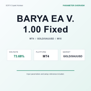 BARYA EA V. 1.00 Fixed MT4 Expert Advisor cover