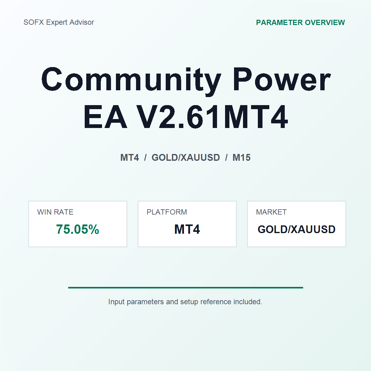 Community Power EA V2.61MT4 cover Community Power EA V2.61MT4 MT4 Expert Advisor cover