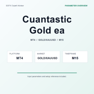 Cuantastic Gold ea MT4 Expert Advisor cover
