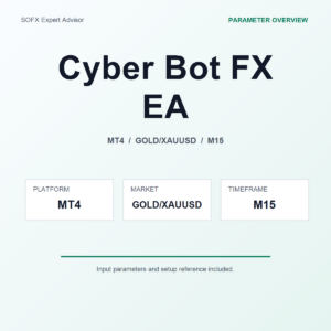 Cyber Bot FX EA MT4 Expert Advisor cover