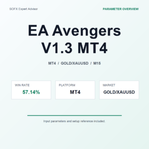 EA Avengers V1.3 MT4 MT4 Expert Advisor cover