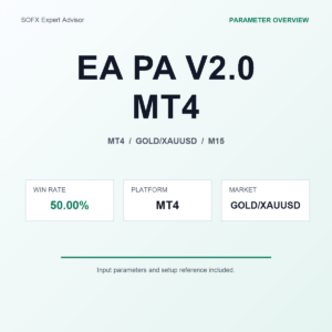 EA PA V2.0 MT4 MT4 Expert Advisor cover