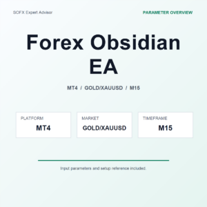 Forex Obsidian EA MT4 Expert Advisor cover
