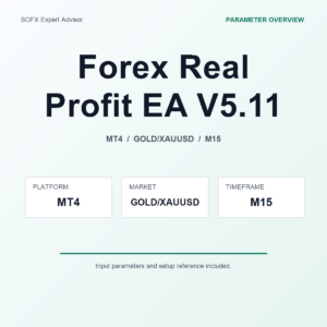 Forex Real Profit EA V5.11 MT4 Expert Advisor cover