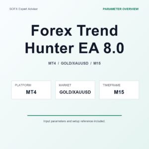 Forex Trend Hunter EA 8.0 MT4 Expert Advisor cover