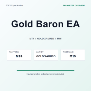 Gold Baron EA MT4 Expert Advisor cover