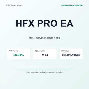 HFX PRO EA MT4 Expert Advisor cover