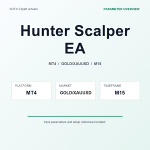 Hunter Scalper EA MT4 Expert Advisor cover