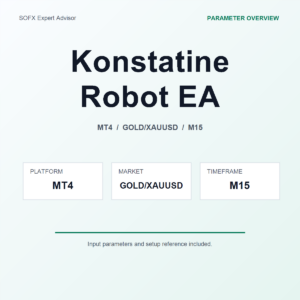 Konstatine Robot EA MT4 Expert Advisor cover