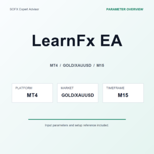 LearnFx EA MT4 Expert Advisor cover