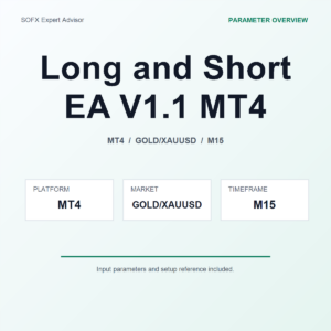 Long and Short EA V1.1 MT4 MT4 Expert Advisor cover
