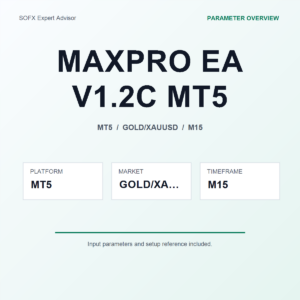 MAXPRO EA V1.2C MT5 MT5 Expert Advisor cover