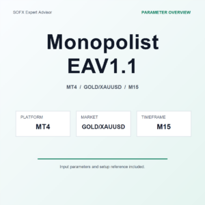 Monopolist EAV1.1 MT4 Expert Advisor cover