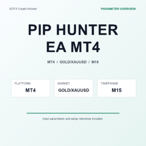 PIP HUNTER EA MT4 MT4 Expert Advisor cover