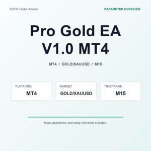 Pro Gold EA V1.0 MT4 MT4 Expert Advisor cover
