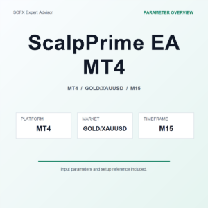 ScalpPrime EA MT4 MT4 Expert Advisor cover