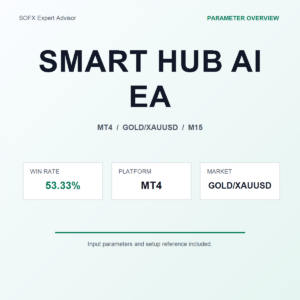 SMART HUB AI EA MT4 Expert Advisor cover