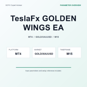 TeslaFx GOLDEN WINGS EA MT4 Expert Advisor cover