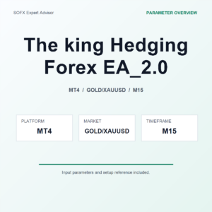 The king Hedging Forex EA_2.0 MT4 Expert Advisor cover