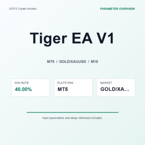 Tiger EA V1 MT5 Expert Advisor cover