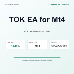TOK EA for Mt4 MT4 Expert Advisor cover