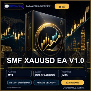 SMF XAUUSD EA V1.0 MT4 Expert Advisor cover