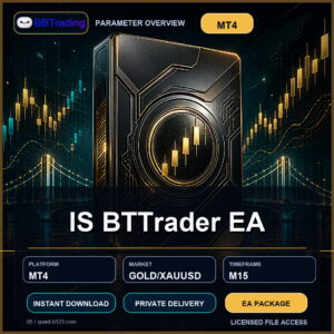 IS BTTrader EA MT4 Expert Advisor cover