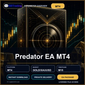 Predator EA MT4 MT4 Expert Advisor cover