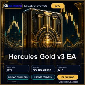 Hercules Gold v3 EA MT4 Expert Advisor cover