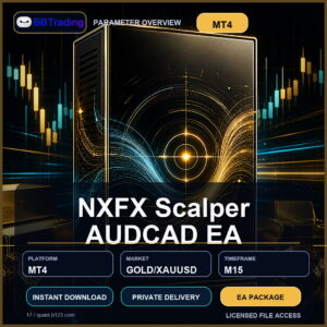 NXFX Scalper AUDCAD EA MT4 Expert Advisor cover